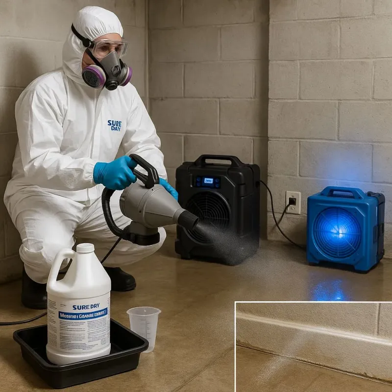 Sanitization and Odor Removal process in Kachina Village, AZ