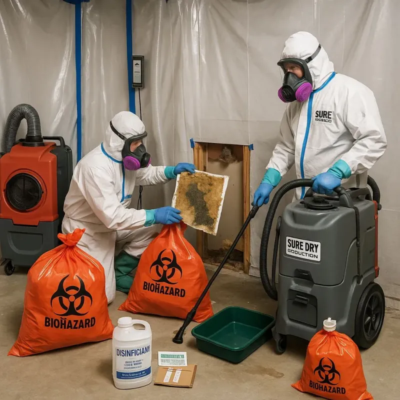 Contaminated Water Handling Protocols process in Kachina Village, AZ